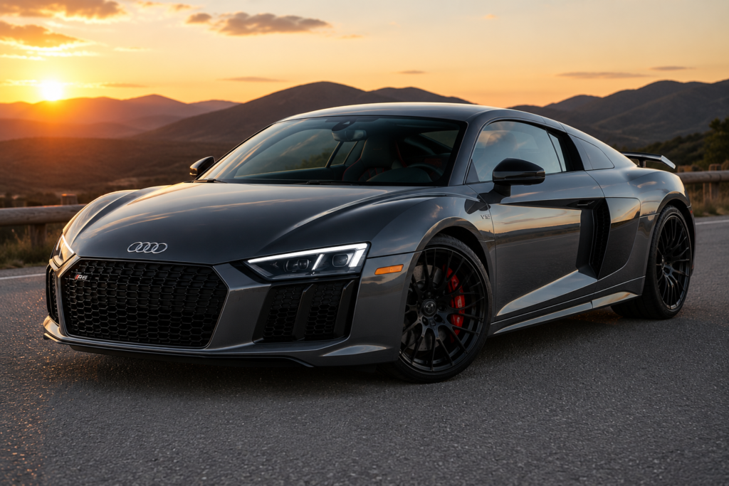 Audi R8 V10 vs Porsche 911 Turbo