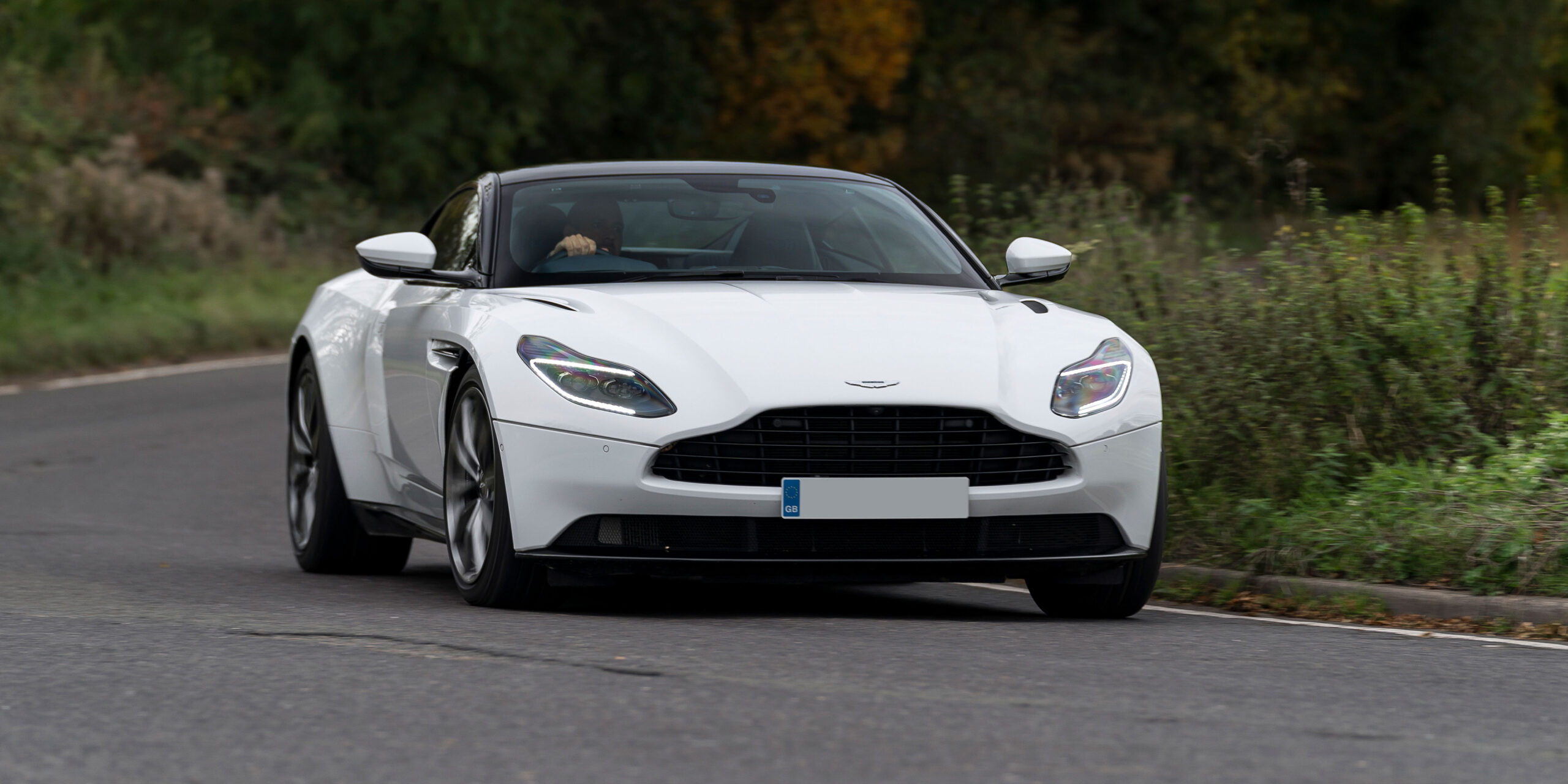 DB11’s LED headlights