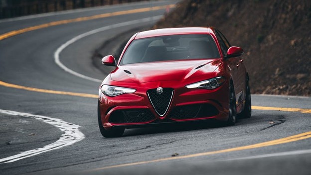 Alfa Romeo Giulia Quadrifoglio iconic Italian automotive design