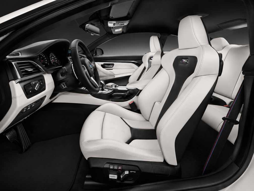 2026 BMW M4 white leather interior