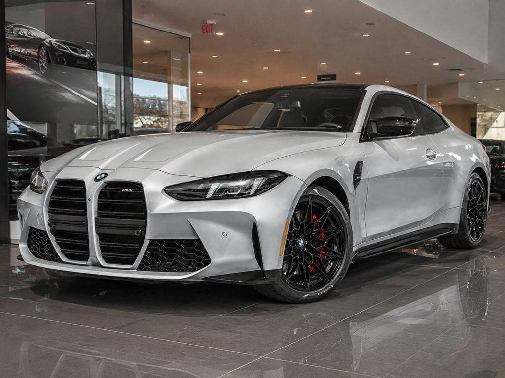 2026 BMW M4 in luxury showroom