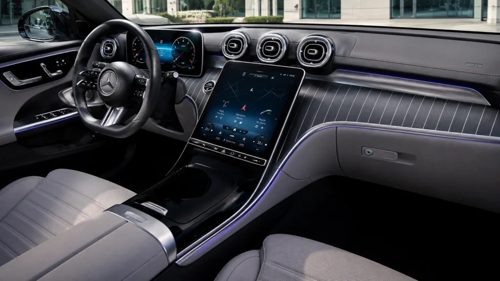 Luxury Mercedes-Benz Cabin Interior