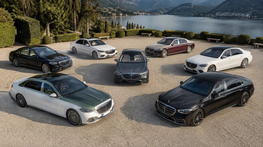 Mercedes-Benz S-Class sedans