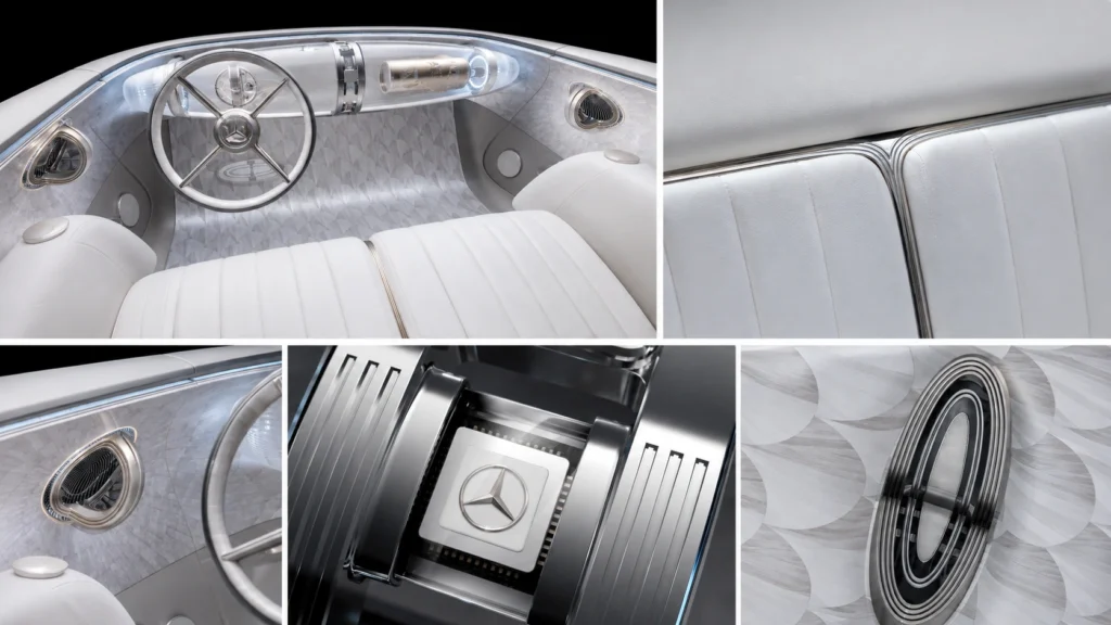 Mercedes-Benz Vision Iconic Luxury Interior