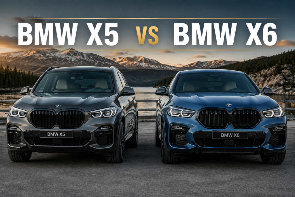 BMW X5 vs BMW X6