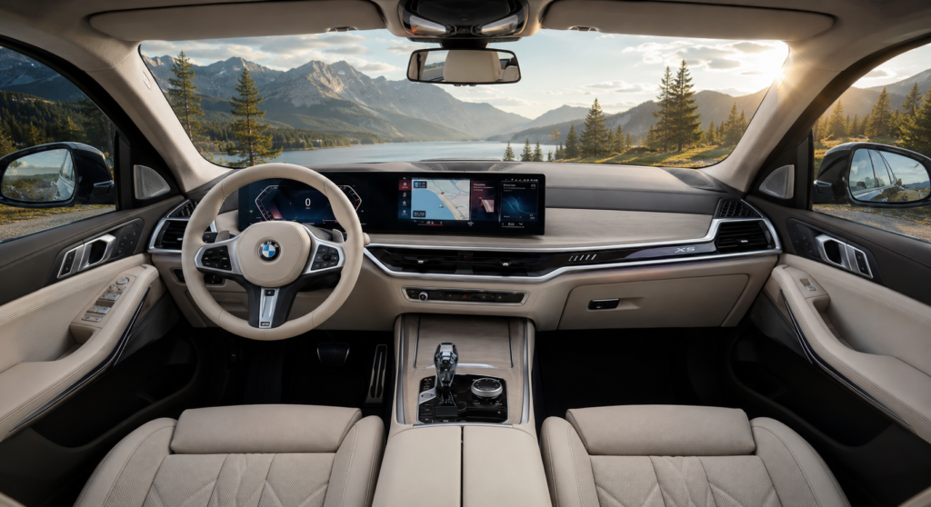 BMW X5 luxury interior