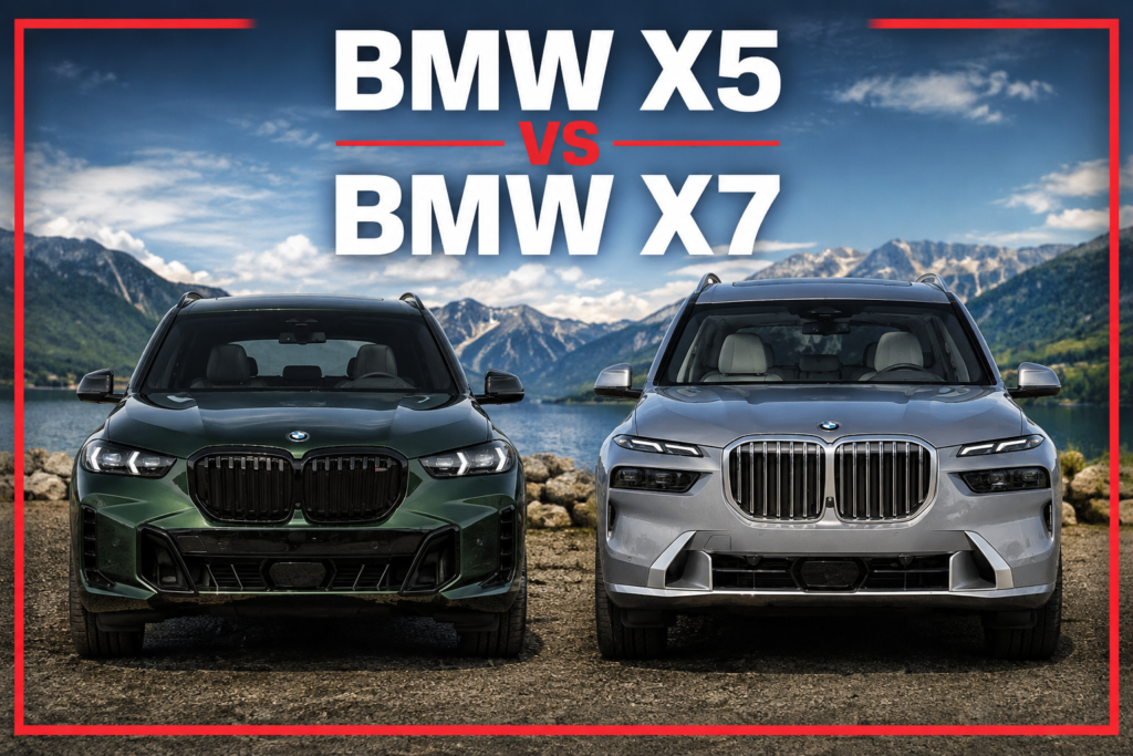 BMW X5 vs BMW X7