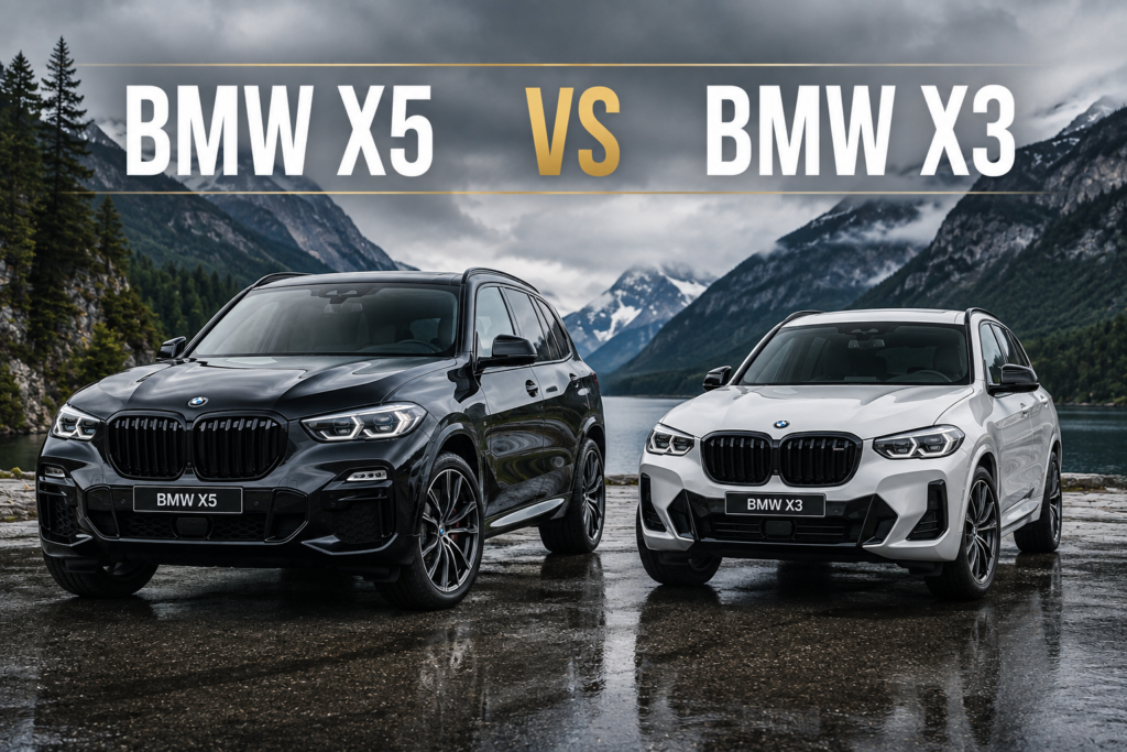BMW X5 vs BMW X3