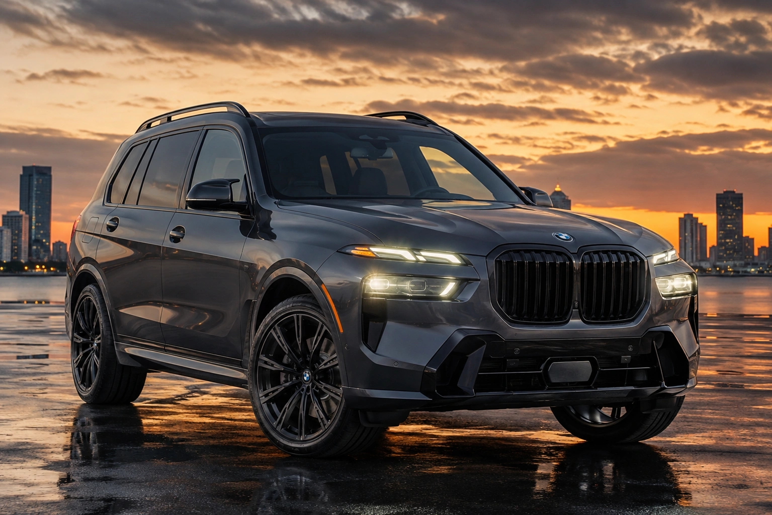 2026 BMW X7 with LED headlights