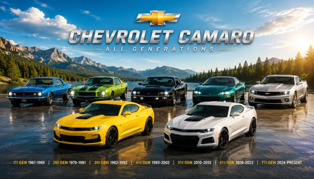 Chevrolet Camaro All Generations